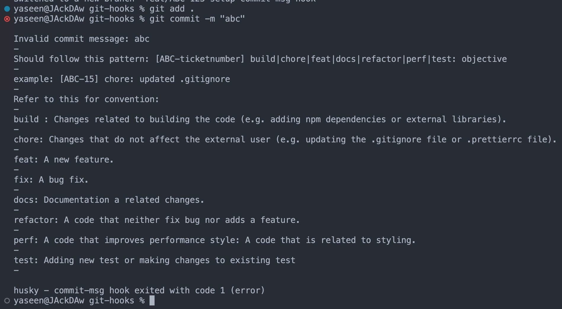 Enforce Commit Convention for Consistent Code Management